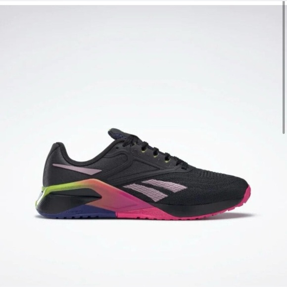 Reebok Black Infused Lilac Nano x2 Training Shoes - Picture 1 of 10